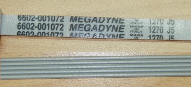 Ремень 1270 J5, бел.<1270>`megadyne` Samsung зам. 6602-001497, 6602-001072