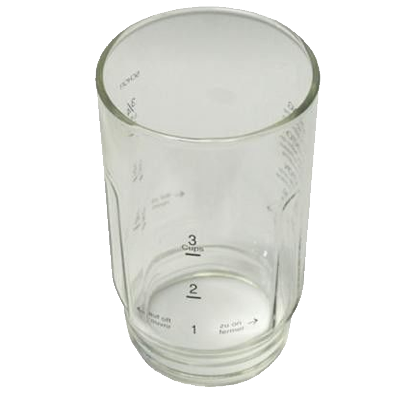 Стакан блендера стеклянный (объём 0,75 литра) для кухонного комбайна Bosch MUM 45, MUM 47, MUM 94